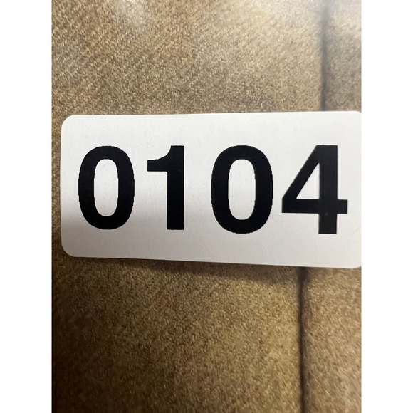 Liz Claiborne Petite 4P Tan Wool Straight Leg Pleats Pants Office Old Money - Picture 12 of 12